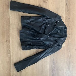 100% genuine leather coat